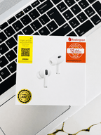 White AirPods Pro 2 ANC master copy earbuds with USB-C magnetic charging case and AirPods-style pairing pop-up