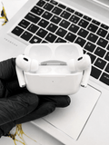 white AirPods Pro 2 ANC replica earbuds with USB-C charging case