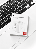 Apple 40W dynamic USB-C power adapter with 3-pin plug