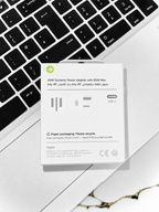 Apple 40W dynamic USB-C power adapter with 3-pin plug