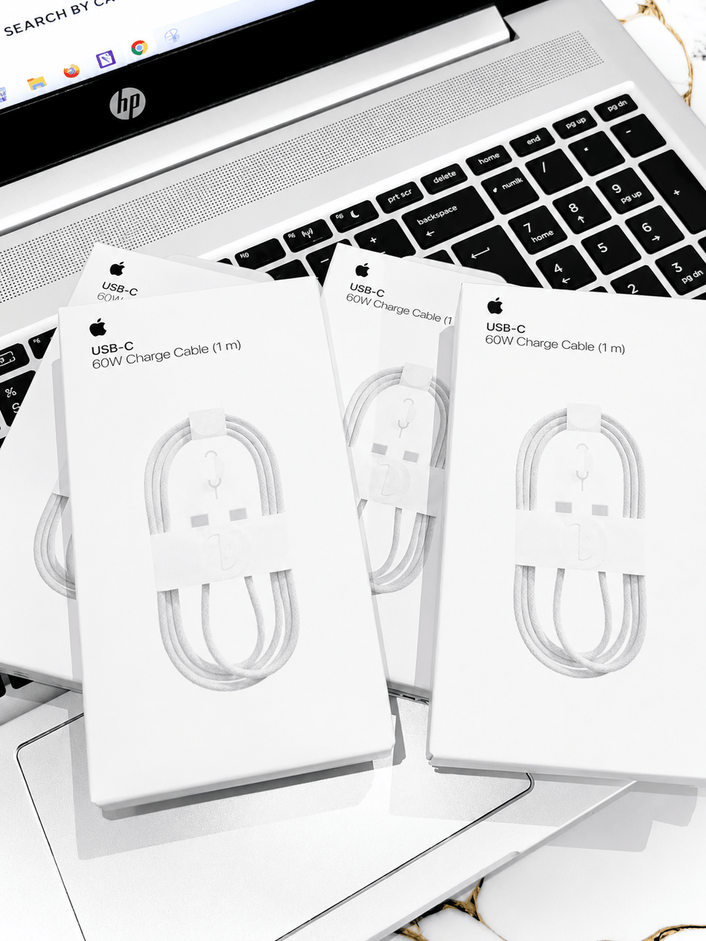 Apple 60W USB-C 1 meter fast charging cable white